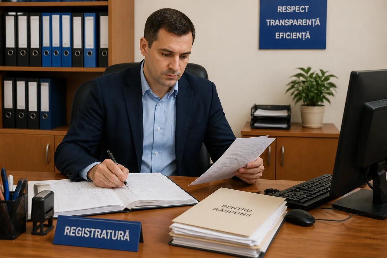 termen de răspuns la cererea în baza Legii 544