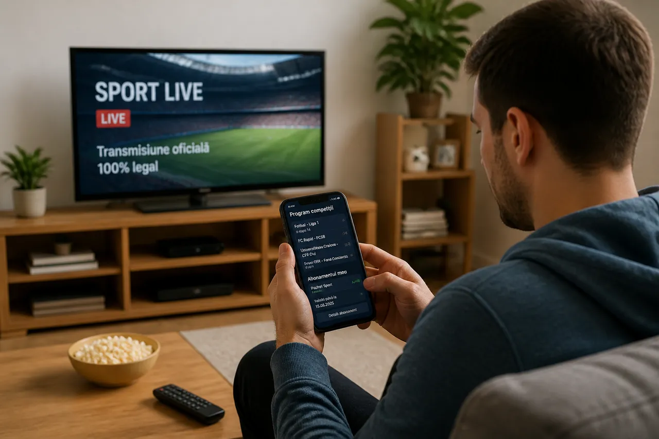 verificarea legalității unei transmisiuni sportive online