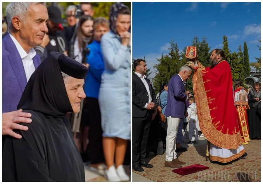 Cercetare bisericească după primirea lui Călin Georgescu în altarul unei mănăstiri din Oradea