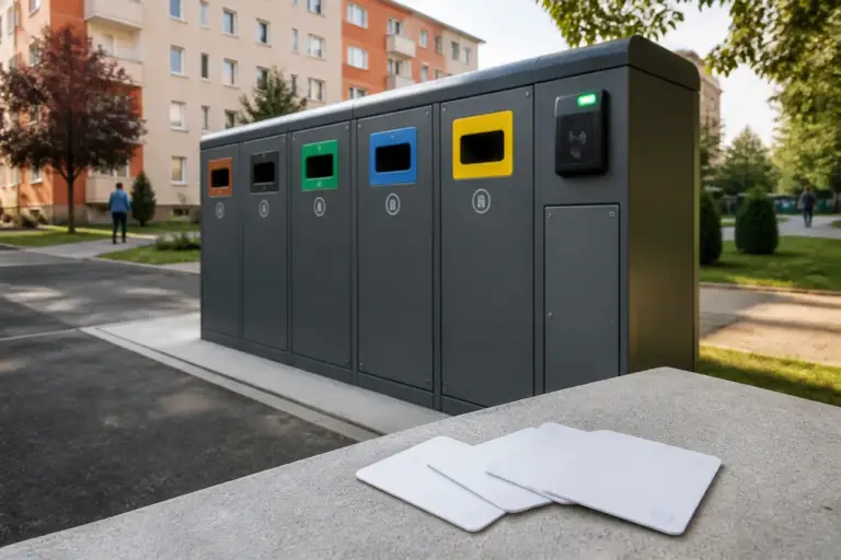 Instruire pentru locatarii din Oradea: cum se folosesc insulele ecologice digitalizate
