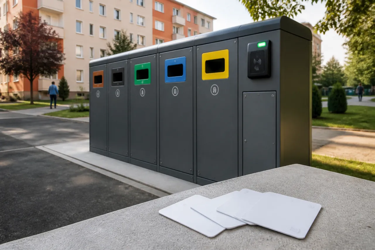 Instruire pentru locatarii din Oradea: cum se folosesc insulele ecologice digitalizate