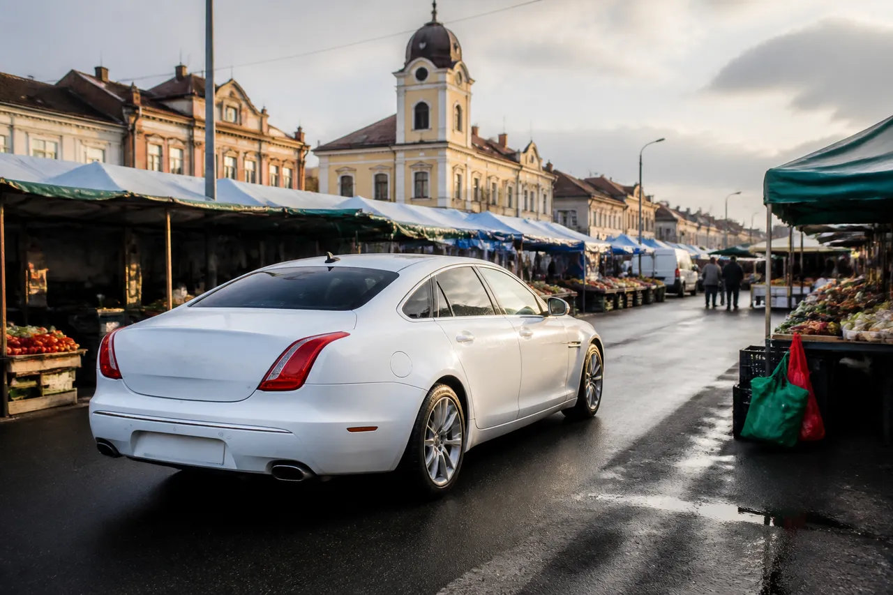 Jaguarul familiei Dat, mașina cu care Călin Georgescu s-a deplasat prin Oradea