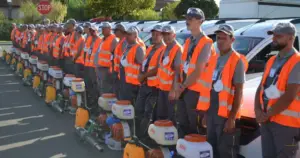 Noul arsenal anti-insecte din Oradea: 42 de mașini și 84 de agenți